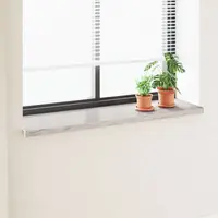 vidaXL Prag de fereastră Text Marmură 160 x 45 x 4,5 cm PVC