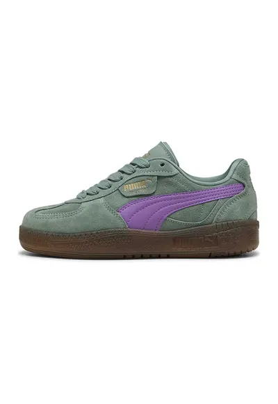 Pantofi sport Palermo Moda Xtra Gum low-cut - Verde pal/Ametist