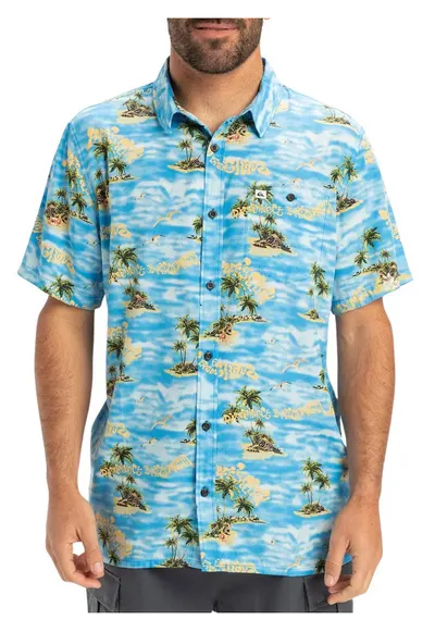 Camasa cu model tropical Safe Paradise