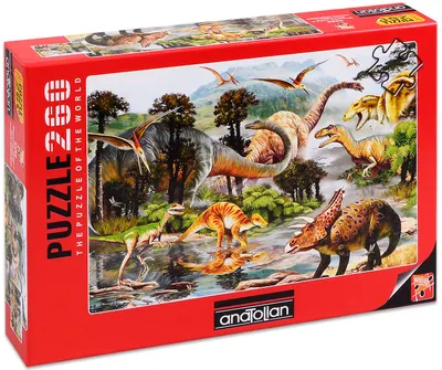 Puzzle Anatolian din 260 de piese - Valea dinozaurilor II, Howard Robinson