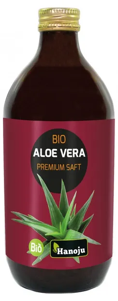 Suc bio de aloe vera, 500 ml, Hanoju