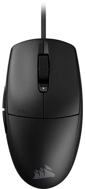 Mouse gaming Corsair – M55, 16000 DPI, USB, negru