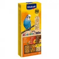 Batoane pentru perusi Vitakraft Trio Mix cu miere, portocala popcorn 3 buc