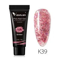 Poly-gel color Venalisa 15g nuanta K-39