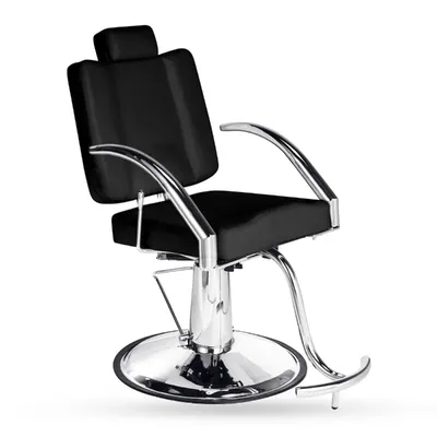 Scaun frizerie - MIRPLAY - Silvia B - Negru