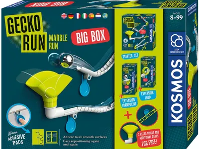 Set de joacă Thames & Kosmos - Pista de marmură Gecko Run