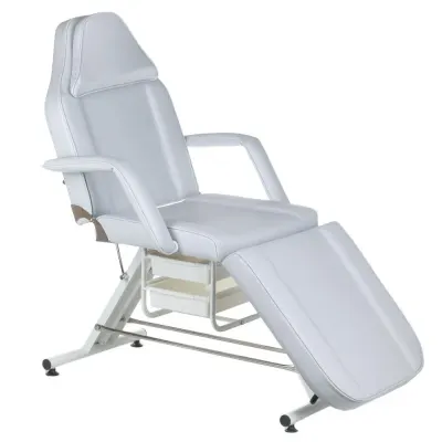Fotoliu cosmetic reglare manuala, lungime 183 cm, perna detasabila, 2 tavite, inaltime 62 cm