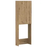 vidaXL Dulap pentru toaletă DELFT Stejar Artizanal 66 x 25,5 x 190 cm