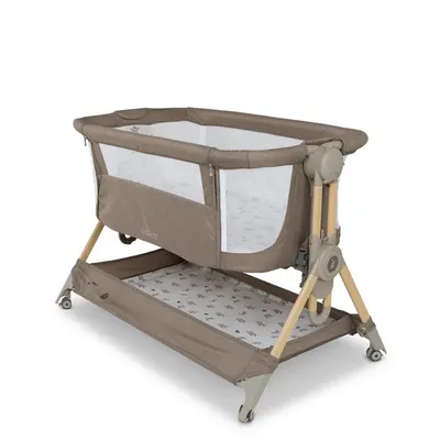 Patut pliabil pentru copii Cosatto Close to me Lollop, greutate admisa 9 kg, include geanta de transport, plasa anti-tantari si curele de fixare pentru pat