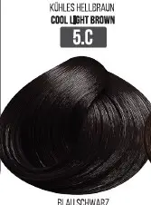 Vopsea Profesionala Cu Amoniac Redus EVOQUE Milk Therapy 100 ml - 5C Cool Light Brown - Cu Tehnologie Lipid Micro Emulsion