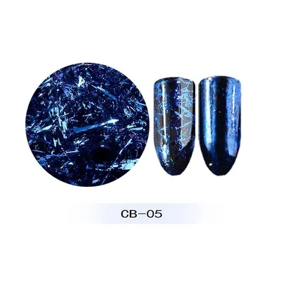 Foita decor unghii Blue 04