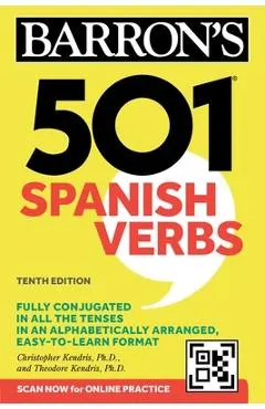 501 Spanish Verbs, Tenth Edition