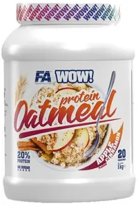 WOW! Protein Oatmeal, mere cu scorțișoară, 1 kg, FA Nutrition