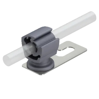 Suport penru conductor impantare Rd 8−10, fixare pe acoperis din tigla si placi ondulate | Type 159 K-VA
