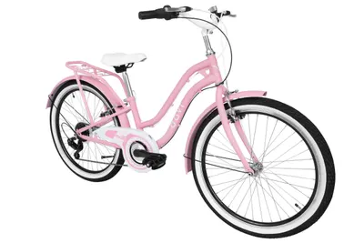 Bicicleta copii Davi Molli, 24″, 130-165 cm, 7 viteze, Roz