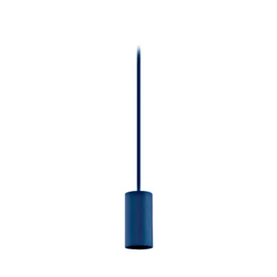 Tacito fitting E27 with cable gentian blue (RAL 5010)