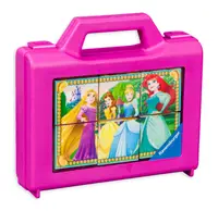 Puzzle cu cuburi Ravensburger din 6 de piese - Printese Disney