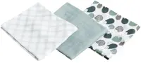 Set de scutece din bambus Sensillo - Arici, 70 x 80 cm, 3 buc. albastru