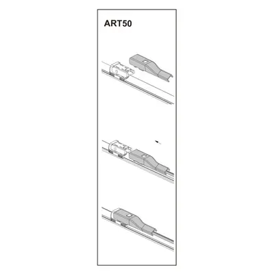 Stergator parbriz pasager VOLKSWAGEN GOLF VI Cabrio 03/2011➝ COD:ART50 19