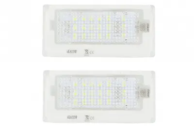 Lumina numar inmatriculare, culoare lumina: alb; set, 12V, cu aprobare circulatie potrivit MINI (R50, R53) 06.01-09.06