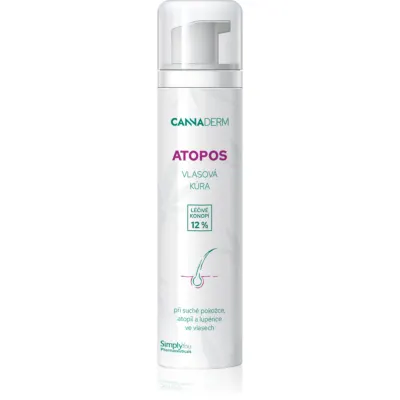 Cannaderm Atopos Sensitive scalp treament tratament intensiv pentru scalp iritat 100 ml
