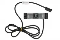 Lumina delimitare stanga dreapta; UNIFAB, forma: dreptunghiular, alb, LED, inaltime 32mm; latime 130mm lungime cablu 1500mm, fara prindere, 10 12 24 30V (conector: CLICK-IN PR, IP6K9K, UNIFAB)