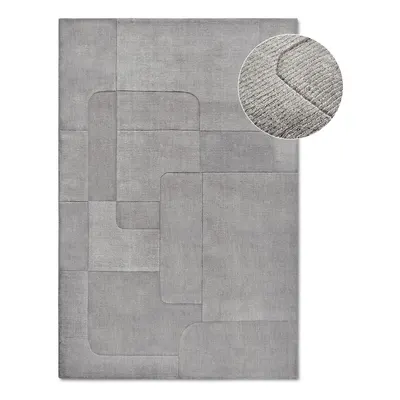 Covor gri țesut manual din lână 190x280 cm Charlotte – Villeroy&Boch
