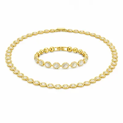 Set Angel Gold Brățară+Colier Cadou