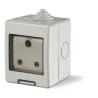 Doza aparenta FOR MODULAR DEV.nIP55 2 MOD. 68x82x66mm 1x15A BRITISH Priza