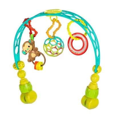 Arcada cu jucarii, Oball, Flex'n Go, 0 luni+, Multicolor