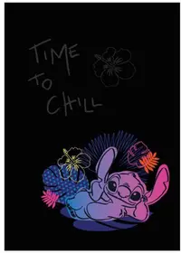 Caiet Cool Pack Disney - Stitch Black, A4, 60 foi, rânduri largi