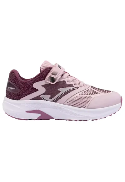 Pantofi sport copii Speed Jr - respirabili - absorbtie socuri - roz - plasa