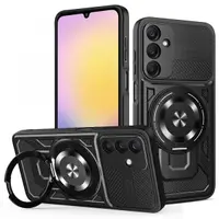 Husa pentru Samsung Galaxy A25 A256, Techsuit, RuggedCam, Neagra
