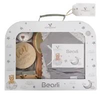 Set cadou 6 în 1 Cangaroo - Bearli, gri