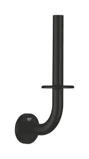 Rezerva hartie igienica Grohe Start, pe perete, metal, mat, negru, 411862430