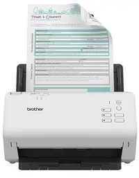 Scanner Brother - ADS-4300N, Colorat