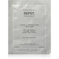 DEPOT NO. 806 TONING & REVITALIZING FACE MASK masca faciala revitalizanta pentru barbati 12x13 ml