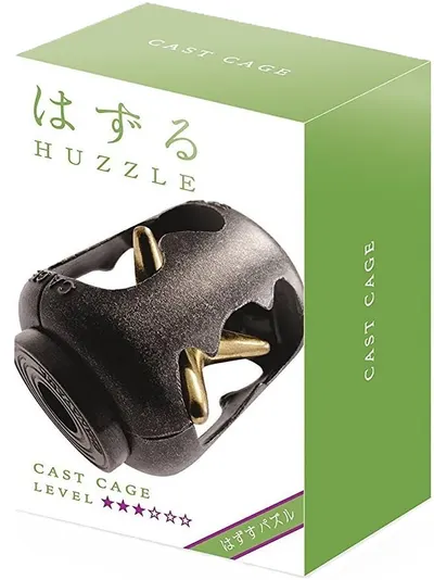 Puzzle logic metalic Hanayama - Cast Puzzle Cage Huzzle