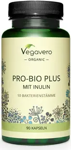 Pro-Bio Plus mit Inulin, 90 capsule, Vegavero