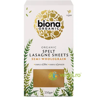 Foi de Lasagna din Spelta Ecologice/Bio 250g