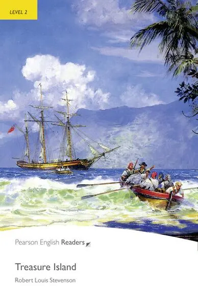 Level 2: Treasure Island, With MP3 Audio CD - Paperback brosat