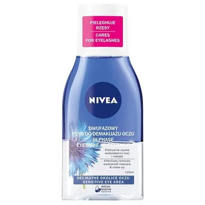 Demachiant ochi, Nivea, 125 ml, formulă bifazică