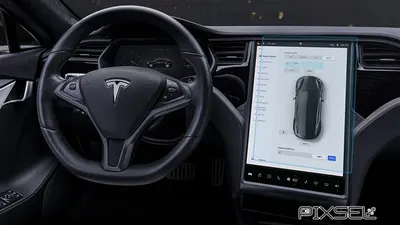 Sticla De Protectie Pixsel pentru Monitor Tesla Model X - 16.8" 2015-Prezent