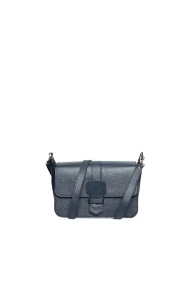 Geanta dama piele - Adora - bleumarin - 27x14x18 cm