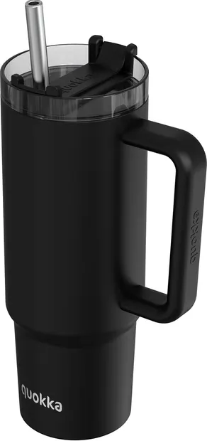 Cană termos Quokka Vibe - Black, 880 ml