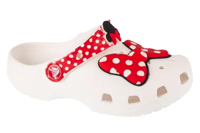 Papuci de tip crocs universali 208710119 pentru vară albi pentru bebeluși