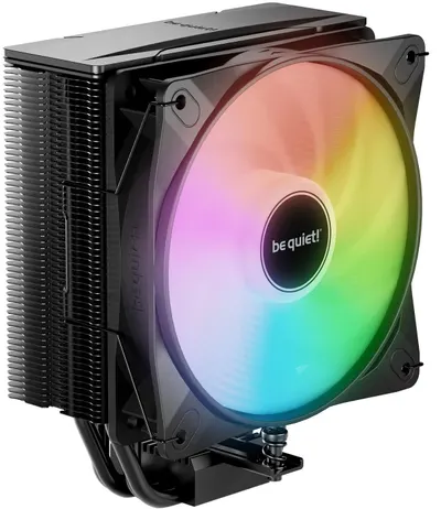 Cooler be quiet! - Pure Rock Pro 3, 120 mm, RGB, negru