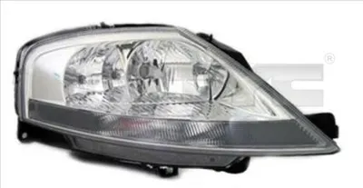 Far dreapta potrivit CITROEN C3 2002-2010 - (H1/H7, reglaj electric, cu motoras)