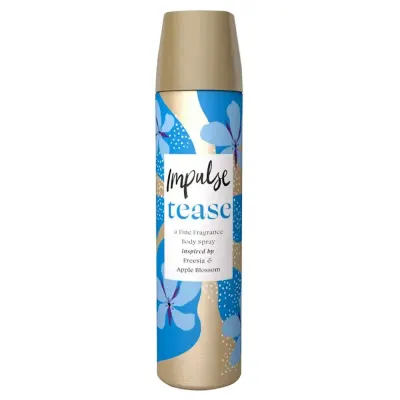 Impulse Spray Deodorant 75 ml Tease Freesia&Apple Blossom