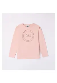 Bluza cu imprimeu pentru fete - 4.7852 - Roz - Negru/Roz